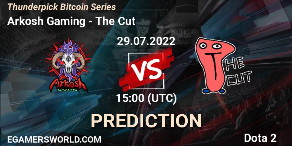 Pronóstico Arkosh Gaming - The Cut. 29.07.2022 at 15:23, Dota 2, Thunderpick Bitcoin Series