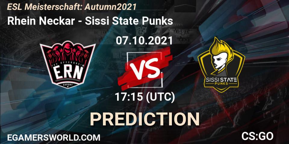 Pronóstico Rhein Neckar - Sissi State Punks. 07.10.2021 at 17:15, Counter-Strike (CS2), ESL Meisterschaft: Autumn 2021