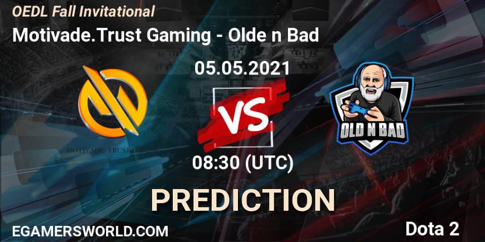 Pronóstico Motivade.Trust Gaming - Olde n Bad. 05.05.2021 at 08:33, Dota 2, OEDL Fall Invitational