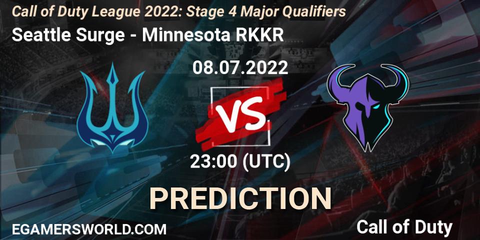 Pronóstico Seattle Surge - Minnesota RØKKR. 08.07.2022 at 23:00, Call of Duty, Call of Duty League 2022: Stage 4