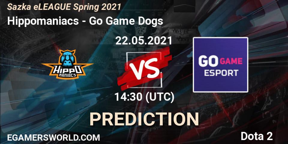 Pronóstico Hippomaniacs - Go Game Dogs. 22.05.2021 at 14:30, Dota 2, Sazka eLEAGUE Spring 2021