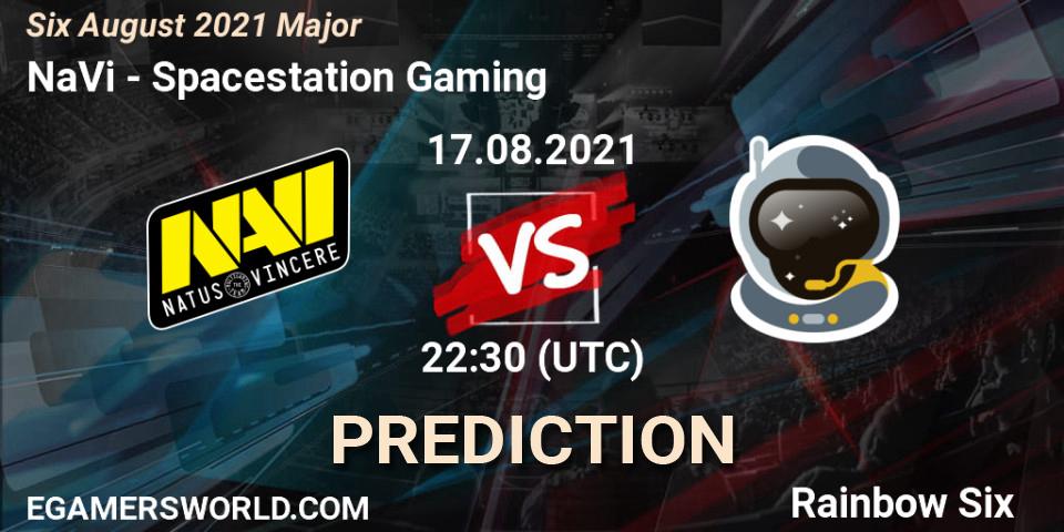 Pronóstico NaVi - Spacestation Gaming. 16.08.2021 at 15:00, Rainbow Six, Six August 2021 Major