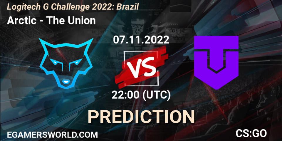 Pronóstico Arctic - The Union. 07.11.2022 at 22:00, Counter-Strike (CS2), Logitech G Challenge 2022: Brazil