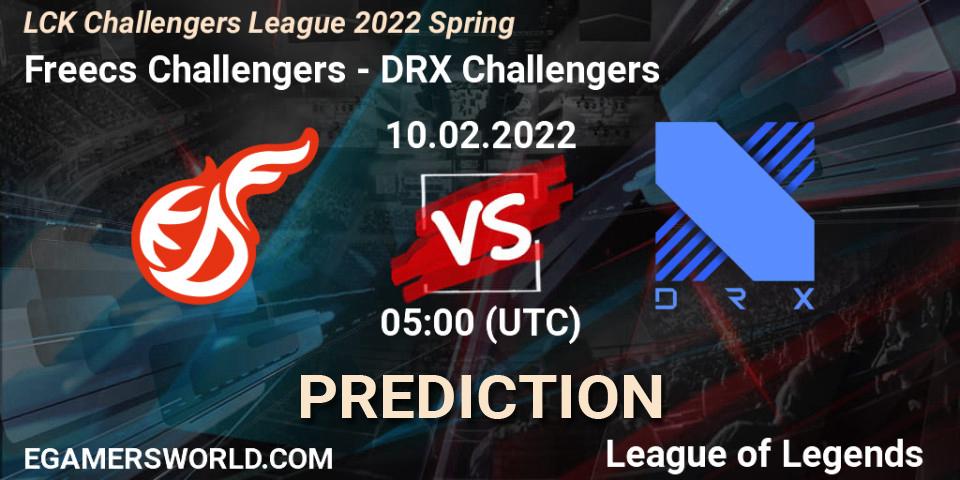 Pronóstico Freecs Challengers - DRX Challengers. 10.02.2022 at 05:00, LoL, LCK Challengers League 2022 Spring