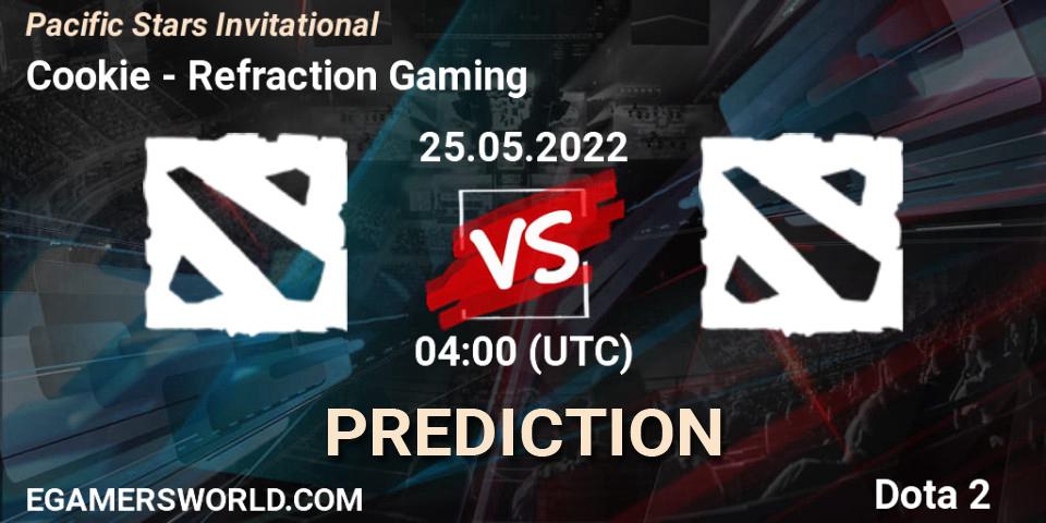 Pronóstico Cookie - Refraction Gaming. 25.05.2022 at 04:09, Dota 2, Pacific Stars Invitational