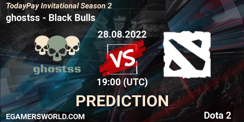 Pronóstico Samba - Black Bulls. 29.08.2022 at 20:22, Dota 2, TodayPay Invitational Season 2