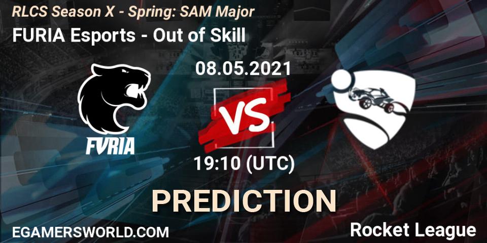 Pronóstico FURIA Esports - Out of Skill. 08.05.2021 at 19:10, Rocket League, RLCS Season X - Spring: SAM Major