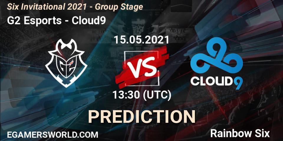 Pronóstico G2 Esports - Cloud9. 15.05.2021 at 13:30, Rainbow Six, Six Invitational 2021 - Group Stage