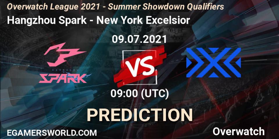 Pronóstico Hangzhou Spark - New York Excelsior. 09.07.2021 at 09:00, Overwatch, Overwatch League 2021 - Summer Showdown Qualifiers