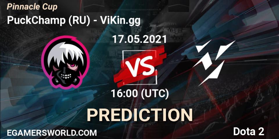Pronóstico PuckChamp (RU) - ViKin.gg. 17.05.2021 at 16:02, Dota 2, Pinnacle Cup 2021 Dota 2
