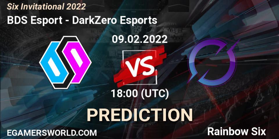 Pronóstico BDS Esport - DarkZero Esports. 09.02.2022 at 18:00, Rainbow Six, Six Invitational 2022