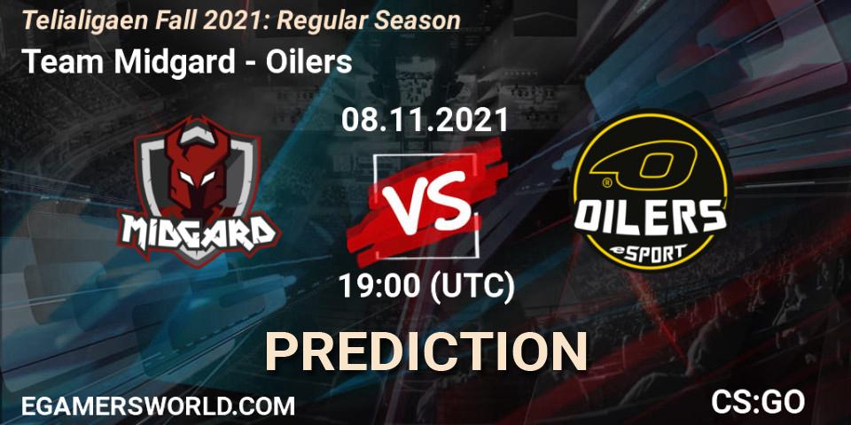 Pronóstico Team Midgard - Oilers. 08.11.2021 at 19:00, Counter-Strike (CS2), Telialigaen Fall 2021: Regular Season