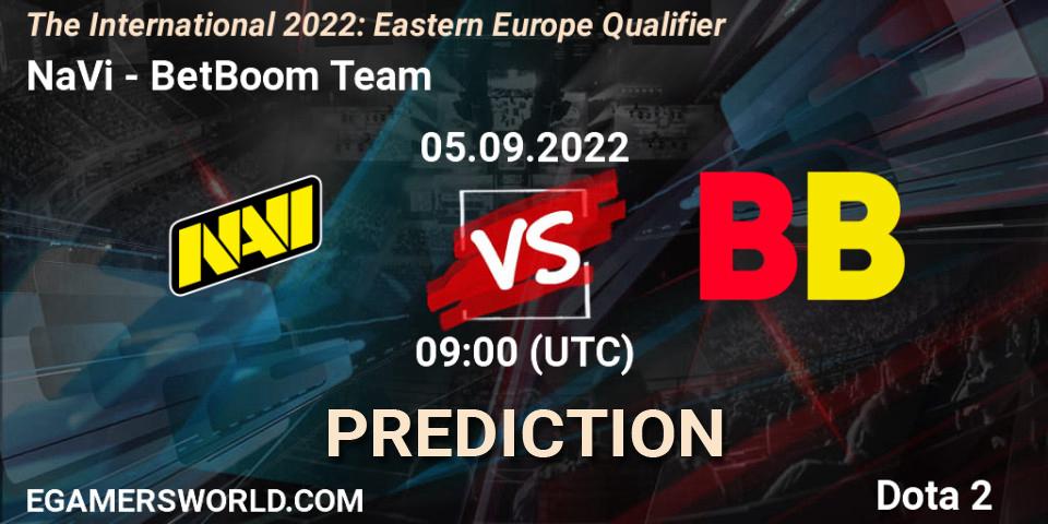 Pronóstico NaVi - BetBoom Team. 05.09.2022 at 08:12, Dota 2, The International 2022: Eastern Europe Qualifier