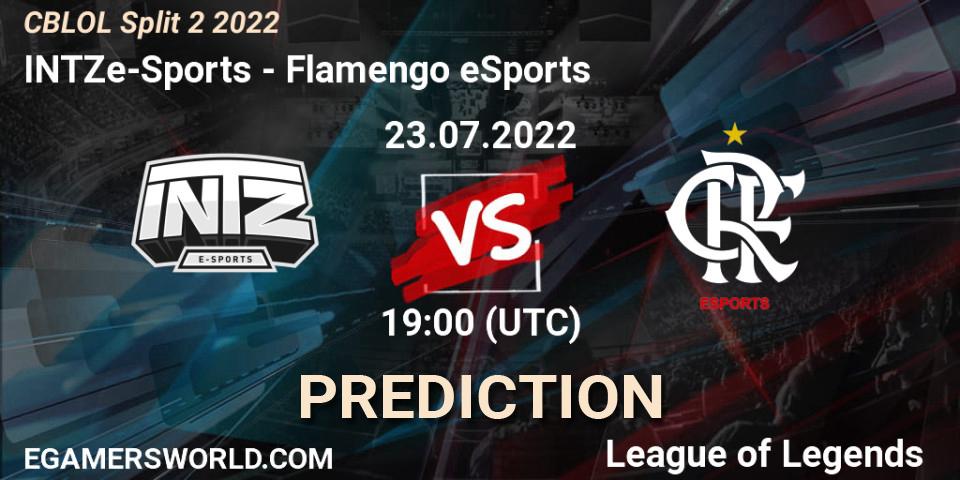 Pronóstico INTZ e-Sports - Flamengo eSports. 23.07.22, LoL, CBLOL Split 2 2022