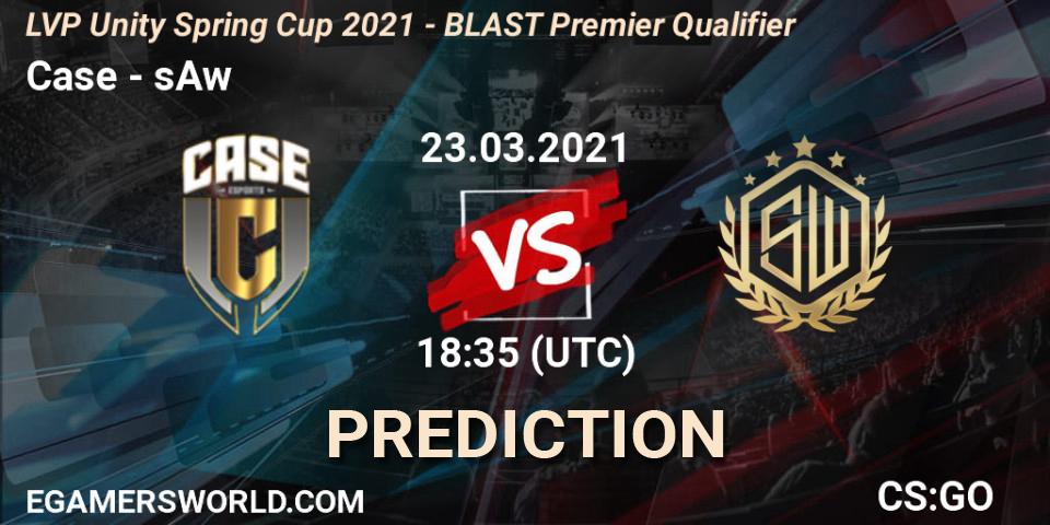 Pronóstico Case - sAw. 23.03.21, CS2 (CS:GO), LVP Unity Cup Spring 2021 - BLAST Premier Qualifier