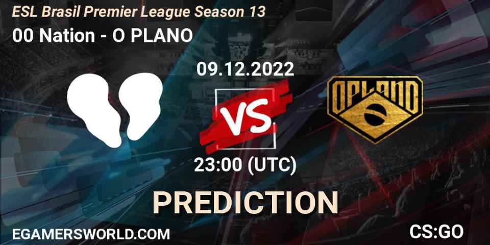 Pronóstico 00 Nation - O PLANO. 09.12.22, CS2 (CS:GO), ESL Brasil Premier League Season 13