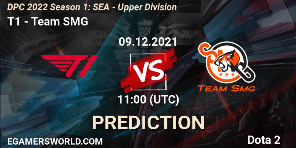 Pronóstico T1 - Team SMG. 09.12.2021 at 11:11, Dota 2, DPC 2022 Season 1: SEA - Upper Division