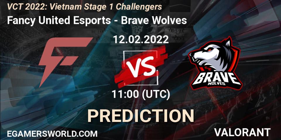 Pronóstico Fancy United Esports - Brave Wolves. 12.02.2022 at 11:00, VALORANT, VCT 2022: Vietnam Stage 1 Challengers