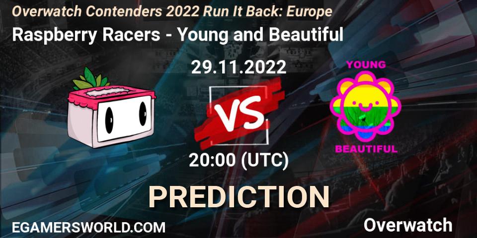 Pronóstico Raspberry Racers - Young and Beautiful. 08.12.22, Overwatch, Overwatch Contenders 2022 Run It Back: Europe
