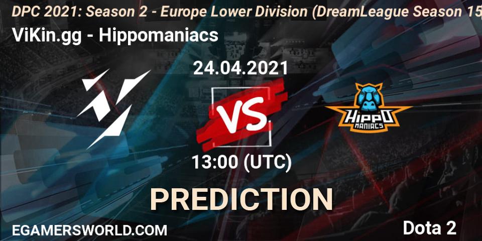 Pronóstico ViKin.gg - Hippomaniacs. 24.04.2021 at 12:55, Dota 2, DPC 2021: Season 2 - Europe Lower Division (DreamLeague Season 15)