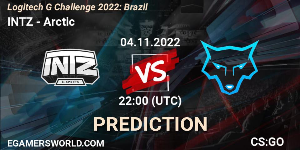 Pronóstico INTZ - Arctic. 04.11.2022 at 22:00, Counter-Strike (CS2), Logitech G Challenge 2022: Brazil