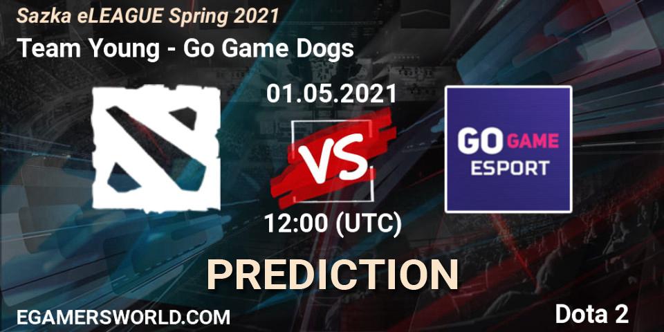 Pronóstico Team Young - Go Game Dogs. 01.05.2021 at 12:00, Dota 2, Sazka eLEAGUE Spring 2021