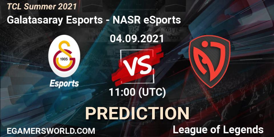 Pronóstico Galatasaray Esports - NASR eSports. 04.09.2021 at 12:00, LoL, TCL Summer 2021
