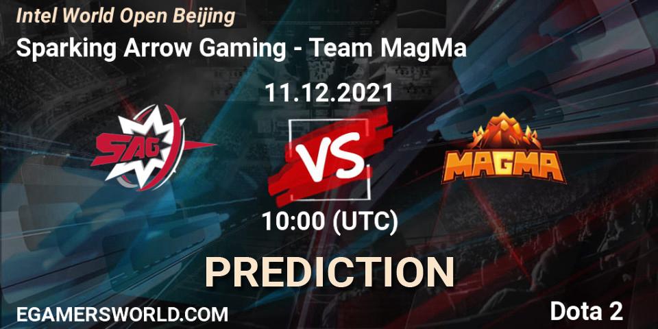 Pronóstico Sparking Arrow Gaming - Team MagMa. 11.12.2021 at 09:31, Dota 2, Intel World Open Beijing: Closed Qualifier