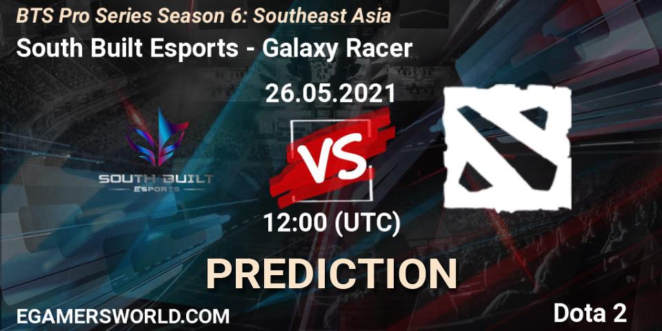 Pronóstico South Built Esports - Galaxy Racer. 26.05.2021 at 12:45, Dota 2, BTS Pro Series Season 6: Southeast Asia