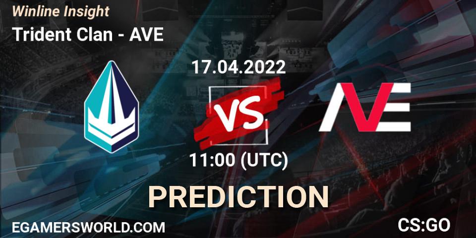 Pronóstico Trident Clan - AVE. 17.04.2022 at 11:00, Counter-Strike (CS2), Winline Insight