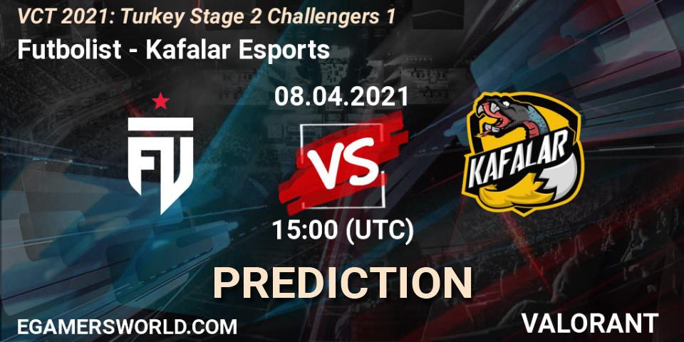 Pronóstico Futbolist - Kafalar Esports. 08.04.2021 at 15:00, VALORANT, VCT 2021: Turkey Stage 2 Challengers 1
