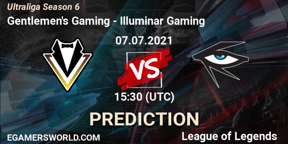 Pronóstico Gentlemen's Gaming - Illuminar Gaming. 07.07.2021 at 15:30, LoL, Ultraliga Season 6