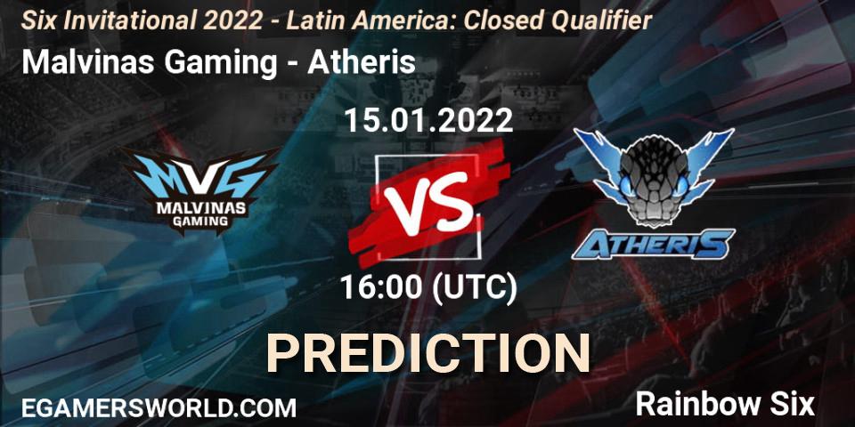 Pronóstico Malvinas Gaming - Atheris. 15.01.2022 at 16:00, Rainbow Six, Six Invitational 2022 - Latin America: Closed Qualifier