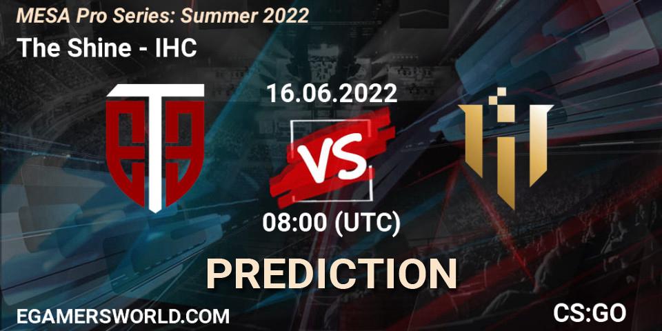 Pronóstico Aravt - IHC. 16.06.2022 at 08:00, Counter-Strike (CS2), MESA Pro Series: Summer 2022