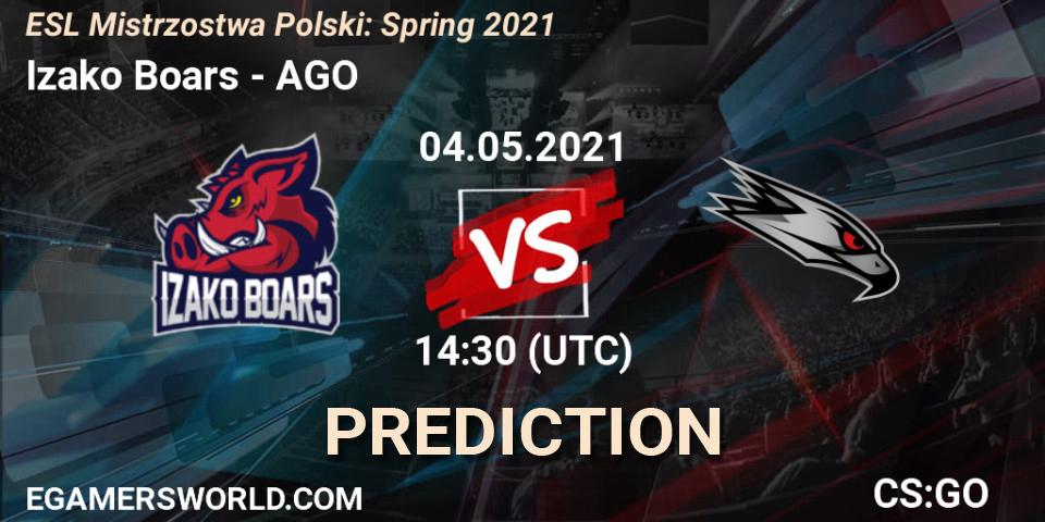 Pronóstico Izako Boars - AGO. 04.05.2021 at 14:30, Counter-Strike (CS2), ESL Mistrzostwa Polski: Spring 2021