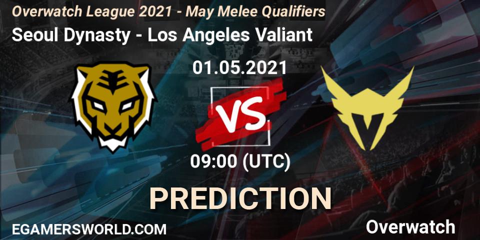 Pronóstico Seoul Dynasty - Los Angeles Valiant. 01.05.2021 at 09:00, Overwatch, Overwatch League 2021 - May Melee Qualifiers