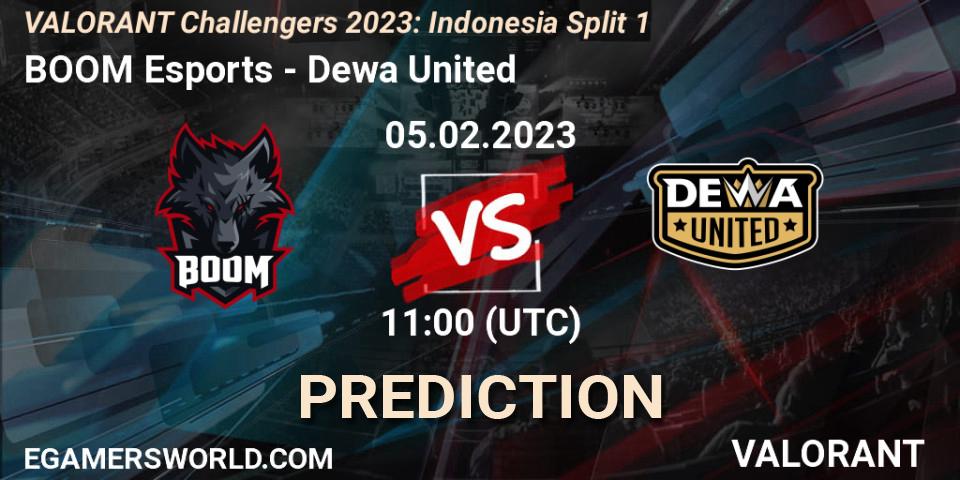 Pronóstico BOOM Esports - Dewa United. 10.02.23, VALORANT, VALORANT Challengers 2023: Indonesia Split 1