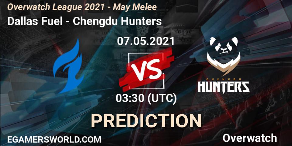 Pronóstico Dallas Fuel - Chengdu Hunters. 07.05.2021 at 03:30, Overwatch, Overwatch League 2021 - May Melee