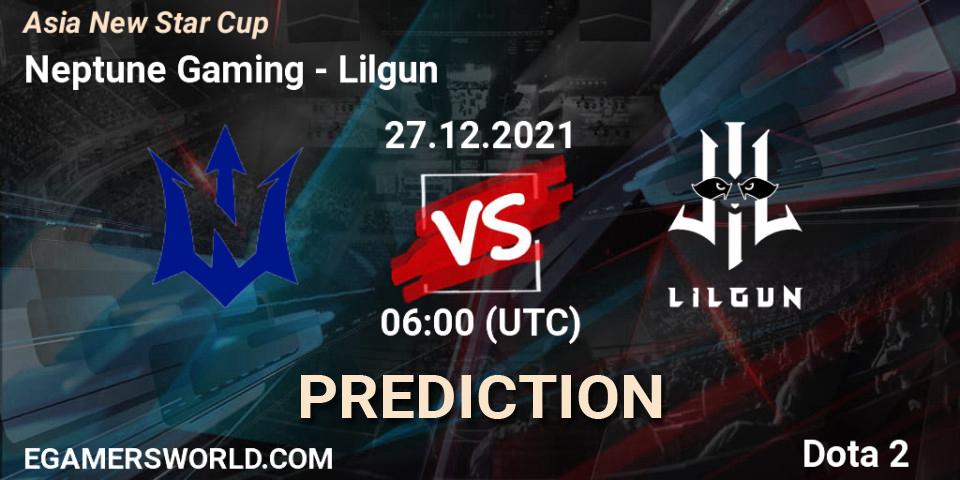 Pronóstico Neptune Gaming - Lilgun. 27.12.2021 at 05:08, Dota 2, Asia New Star Cup