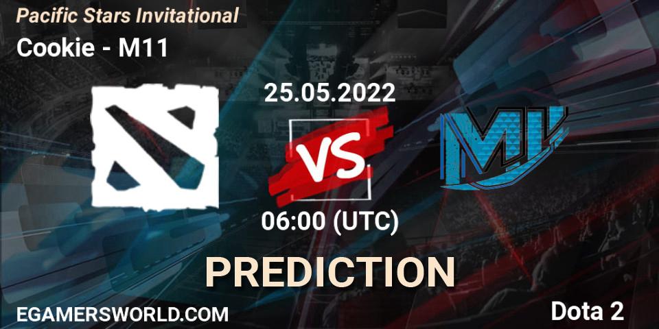 Pronóstico Cookie - M11. 25.05.2022 at 06:07, Dota 2, Pacific Stars Invitational