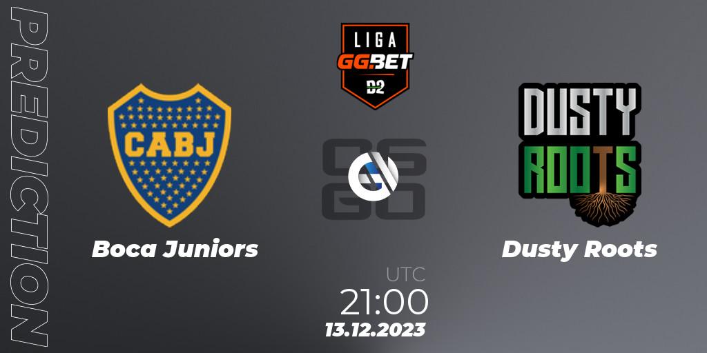 Pronóstico Boca Juniors - Dusty Roots. 13.12.23, CS2 (CS:GO), Dust2 Brasil Liga Season 2