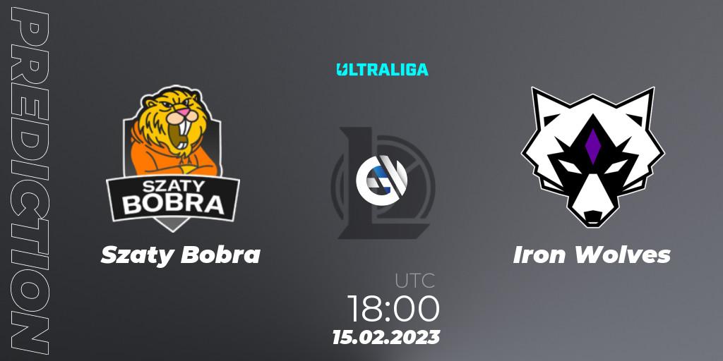 Pronóstico Szaty Bobra - Iron Wolves. 21.02.2023 at 18:00, LoL, Ultraliga Season 9 - Group Stage
