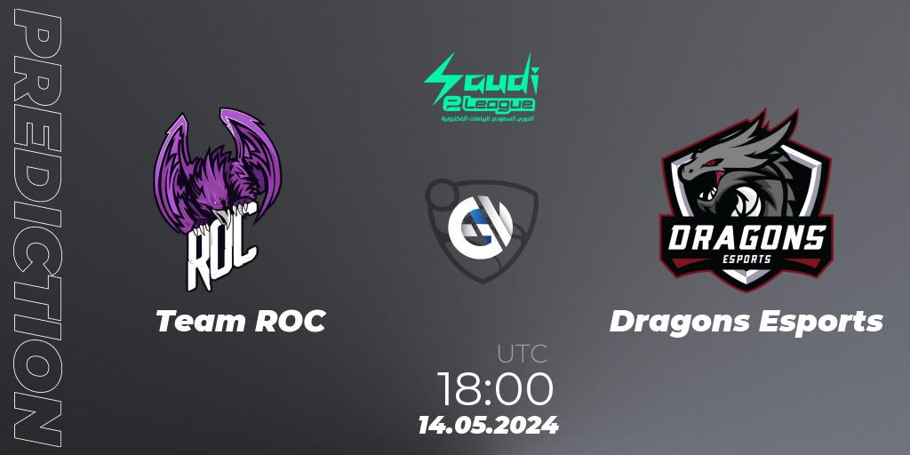 Pronóstico Team ROC - Dragons Esports. 14.05.2024 at 18:00, Rocket League, Saudi eLeague 2024 - Major 2: Online Major Phase 1