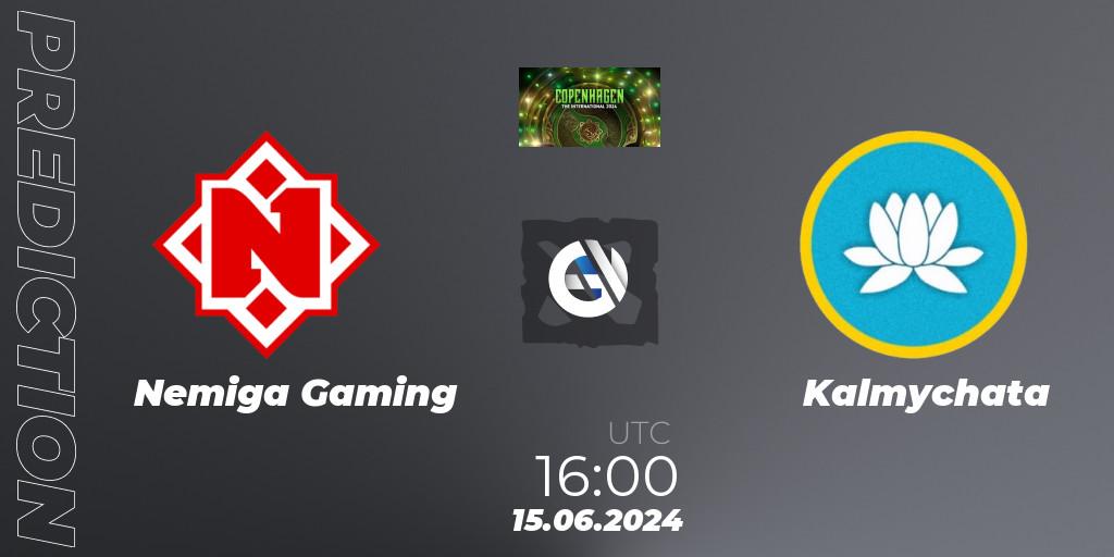 Pronóstico Nemiga Gaming - Kalmychata. 15.06.2024 at 16:00, Dota 2, The International 2024: Eastern Europe Closed Qualifier