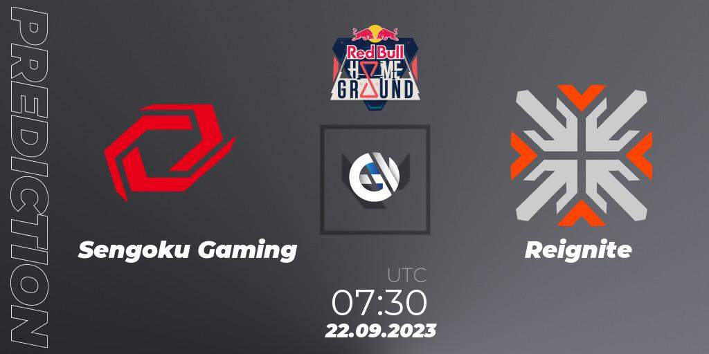 Pronóstico Sengoku Gaming - Reignite. 22.09.2023 at 08:20, VALORANT, Red Bull Home Ground #4 - Japanese Qualifier