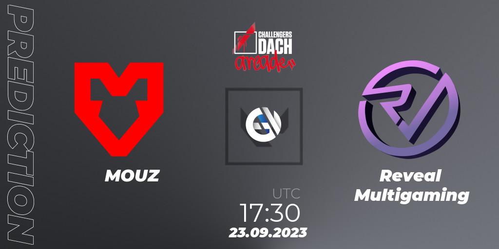 Pronóstico MOUZ - Reveal Multigaming. 23.09.2023 at 17:30, VALORANT, VALORANT Challengers 2023 DACH: Arcade