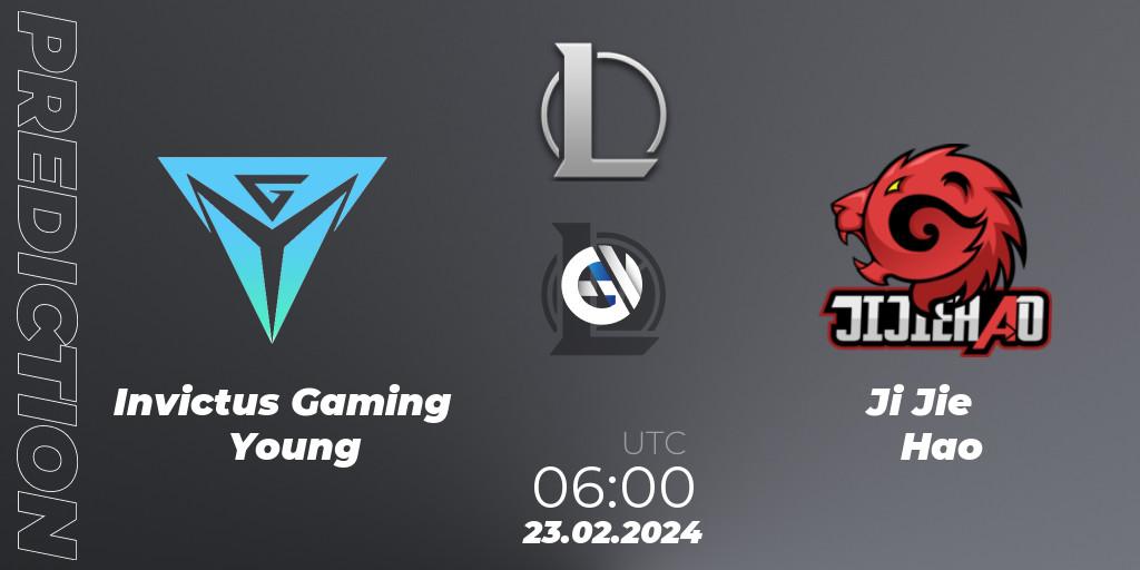 Pronóstico Invictus Gaming Young - Ji Jie Hao. 23.02.2024 at 06:00, LoL, LDL 2024 - Stage 1