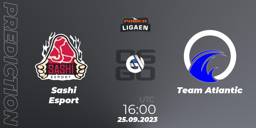 Pronóstico Sashi Esport - Team Atlantic. 25.09.2023 at 16:00, Counter-Strike (CS2), POWER Ligaen Season 24 Finals