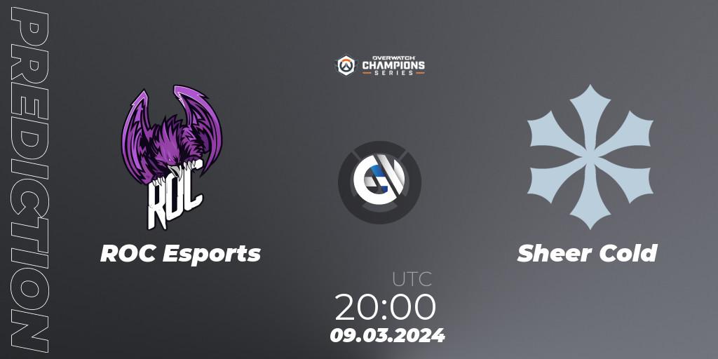 Pronóstico ROC Esports - Sheer Cold. 09.03.2024 at 20:00, Overwatch, Overwatch Champions Series 2024 - EMEA Stage 1 Group Stage
