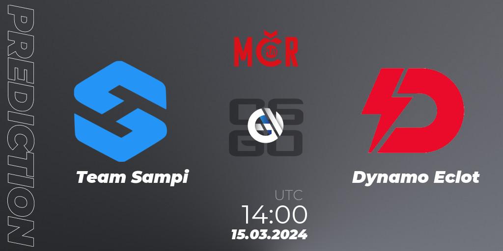 Pronóstico Team Sampi - Dynamo Eclot. 15.03.2024 at 14:00, Counter-Strike (CS2), Tipsport Cup Winter 2024